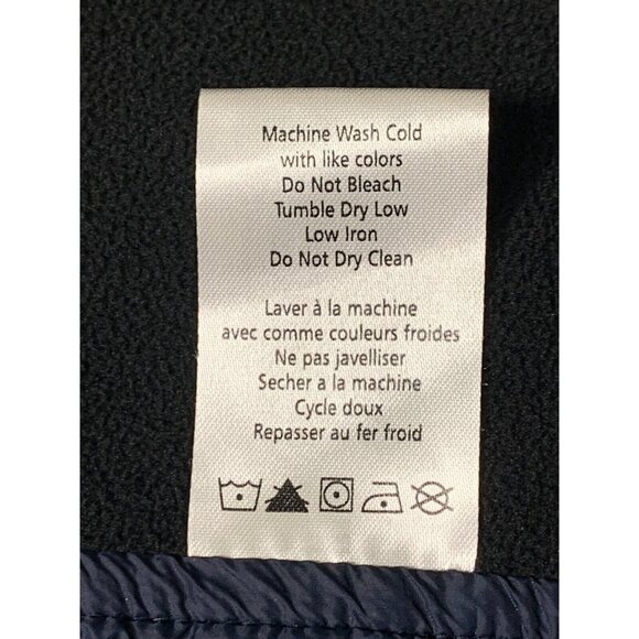 Legendary Anglers Mens XL Topwater Navy Blue Quilted Puffer Vest Zipper Pockets - Picture 13 of 13